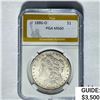 1886-O Morgan Silver Dollar PGA MS60