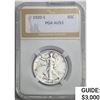 1920-S Walking Liberty Half Dollar PGA AU53