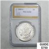 1889-S Morgan Silver Dollar PGA AU58