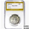 1901-S Barber Half Dollar PGA VF30