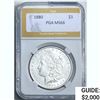 1880 Morgan Silver Dollar PGA MS66