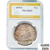 1878-S Silver Trade Dollar PGA MS63