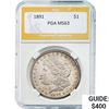 1891 Morgan Silver Dollar PGA MS63