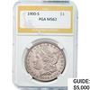 1900-S Morgan Silver Dollar PGA MS63