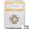 1916-D Buffalo Nickel PGA MS63+