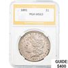 1891 Morgan Silver Dollar PGA MS63