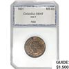 1901 Canada Cent ICCS MS-63