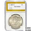 1887-S Morgan Silver Dollar PGA MS64