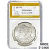 1879-S REV. 78 Morgan Silver Dollar PGA MS64