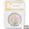 1893 Morgan Silver Dollar PGA AU58