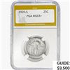 1920-S Standing Liberty Quarter PGA MS63+