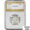 Image 1 : 1930 Standing Liberty Quarter PGA MS63