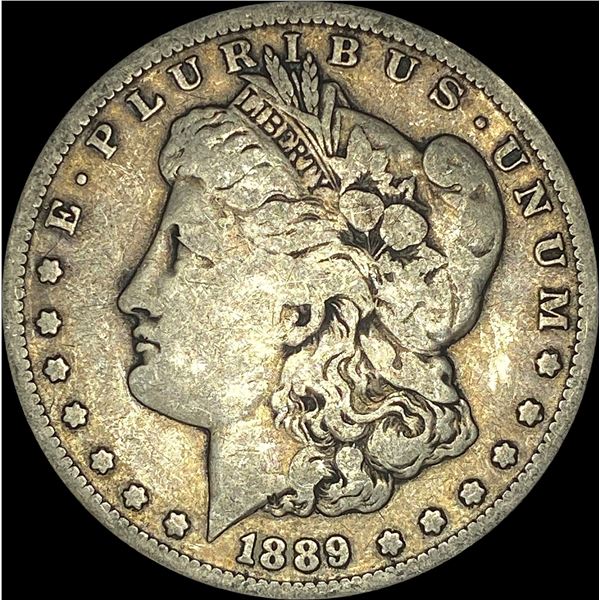 1889-O Silver Morgan Dollar ABOUT UNCIRCULATED