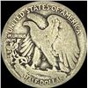Image 2 : 1921-S Silver Walking Liberty Half Dollar NICELY CIRCULATED