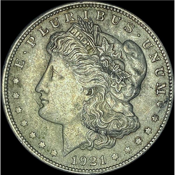 1921 Silver Morgan Dollar CHOICE AU