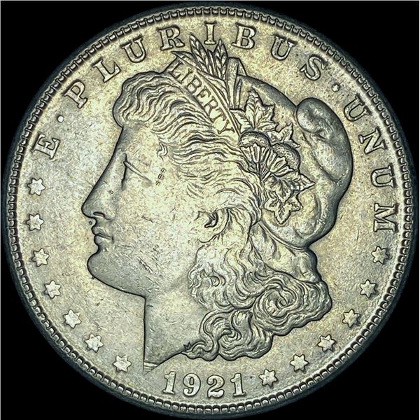1921-S Silver Morgan Dollar CHOICE AU