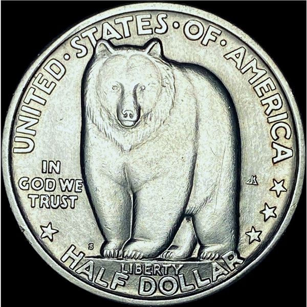 1936-S San Francisco Bay Bridge Half Dollar GEM BU