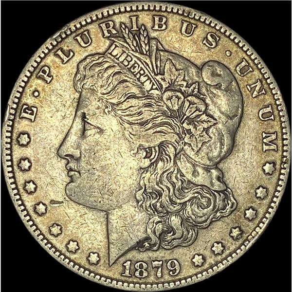1879 Silver Morgan Dollar CLOSELY UNCIRCULATED