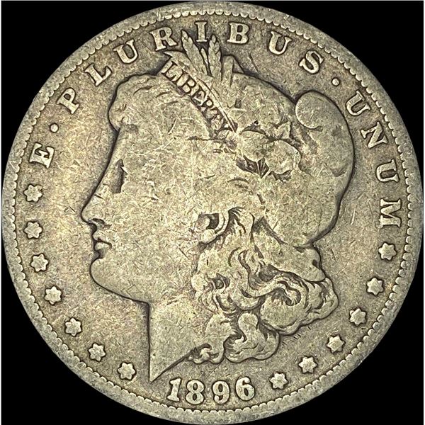 1896-O Silver Morgan Dollar LIGHTLY CIRCULATED