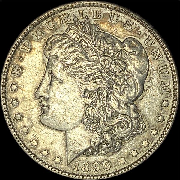 1896 Silver Morgan Dollar CLOSELY UNC