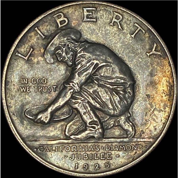 1925-S California Jubilee Half Dollar NEARLY UNCIRCULATED