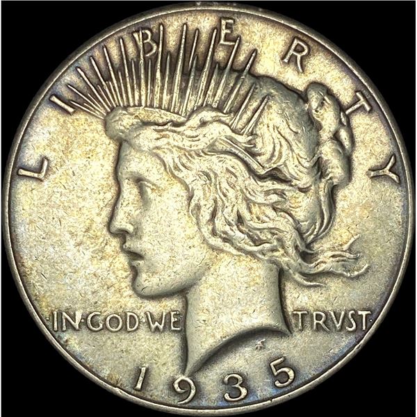 1935 Silver Peace Dollar LIGHTLY CIRCULATED