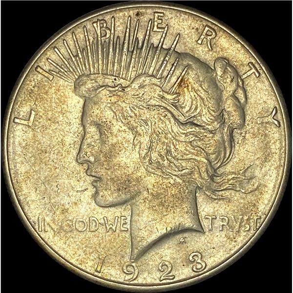 1923-S Silver Peace Dollar CLOSELY UNCIRCULATED