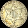 Image 1 : 1858 Silver Three-Cent Piece CLOSELY UNCIRCULATED