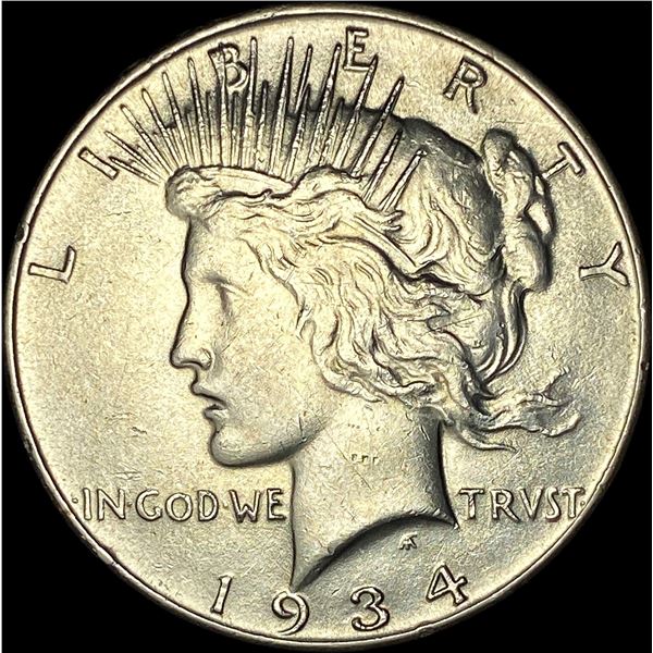 1934 Silver Peace Dollar UNCIRCULATED