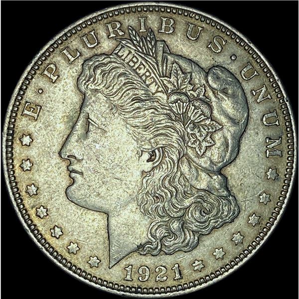 1921 Silver Morgan Dollar CHOICE AU