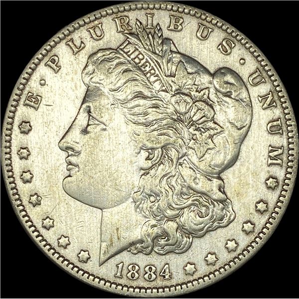 1884 Morgan Silver Dollar CLOSELY UNCIRCULATED