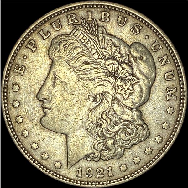 1921-D Silver Morgan Dollar CLOSELY UNCIRCULATED