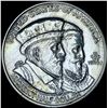 Image 1 : 1924 Silver Huguenot-Walloon Half Dollar GEM BU