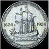 Image 2 : 1924 Silver Huguenot-Walloon Half Dollar GEM BU