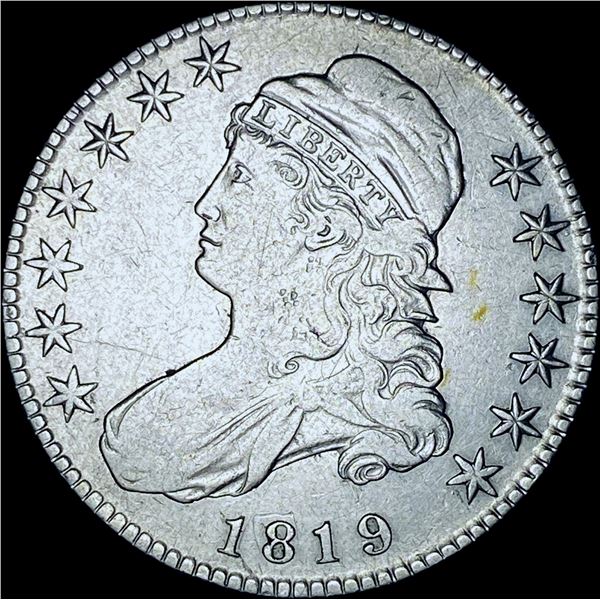 1819 Capped Bust Half Dollar CHOICE AU