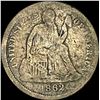 Image 1 : 1862-S Seated Liberty Dime NICELY CIRCULATED