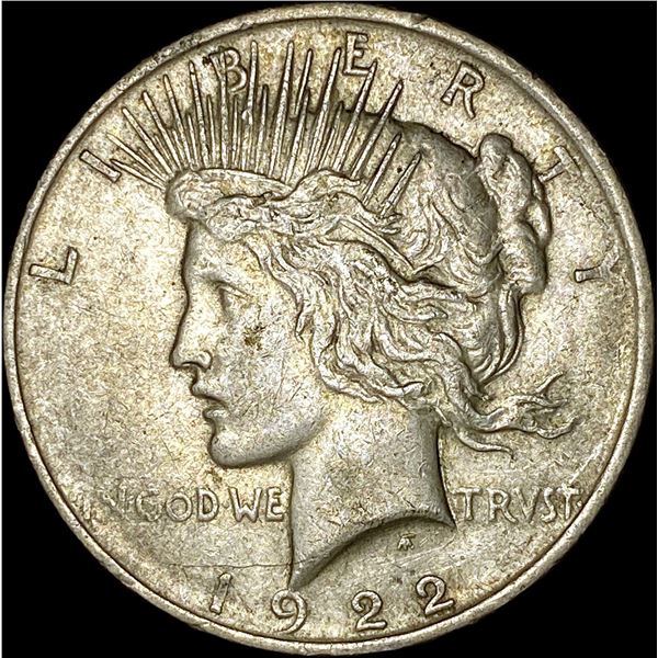 1922-D Silver Peace Dollar CLOSELY UNCIRCULATED