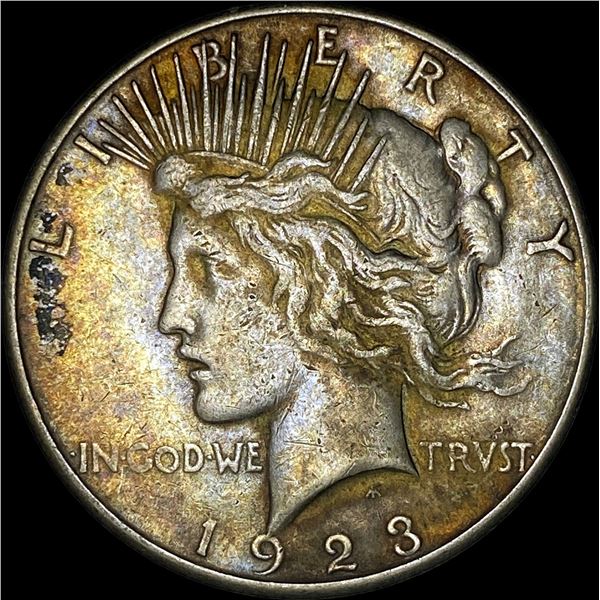 1923-S Silver Peace Dollar NEARLY UNCIRCULATED
