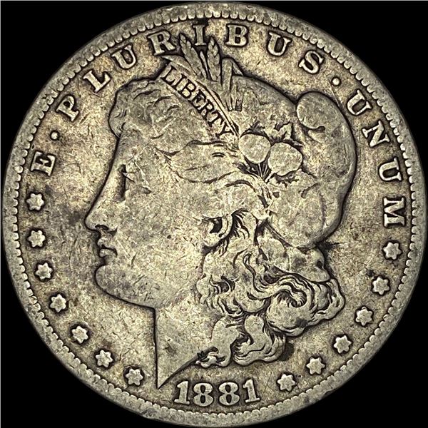 1881-S Silver Morgan Dollar LIGHTLY CIRCULATED