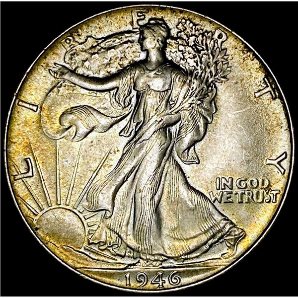 1946 Silver Half Dollar (Walking Liberty) GEM BU