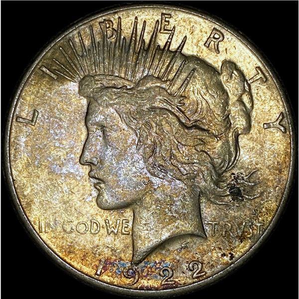 1922-S Silver Peace Dollar CLOSELY UNCIRCULATED