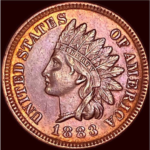 1883 Indian Head Cent CHOICE AU