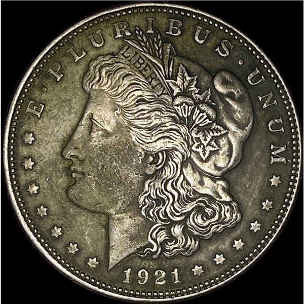 1921 Silver Morgan Dollar CLOSELY UNCIRCULATED
