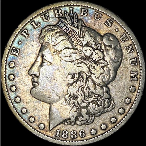 1886-O Silver Morgan Dollar NEARLY UNCIRCULATED