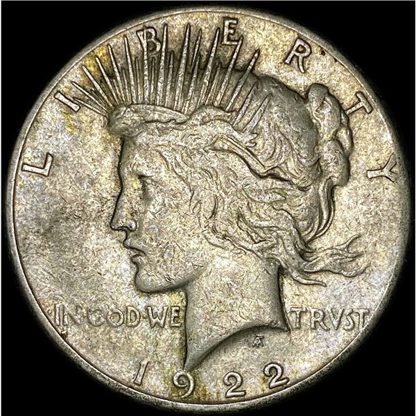 1922-S Silver Peace Dollar LIGHTLY CIRCULATED