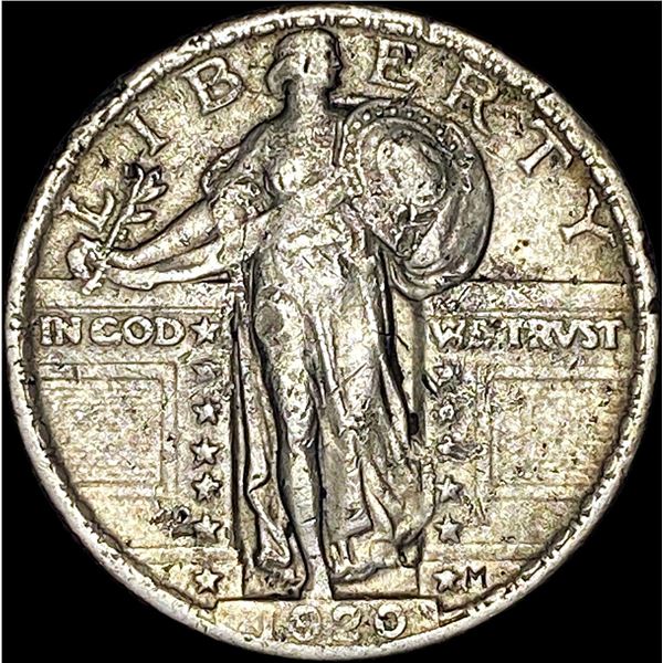 192O Standing Liberty Quarter LIGHTLY CIRCULATED