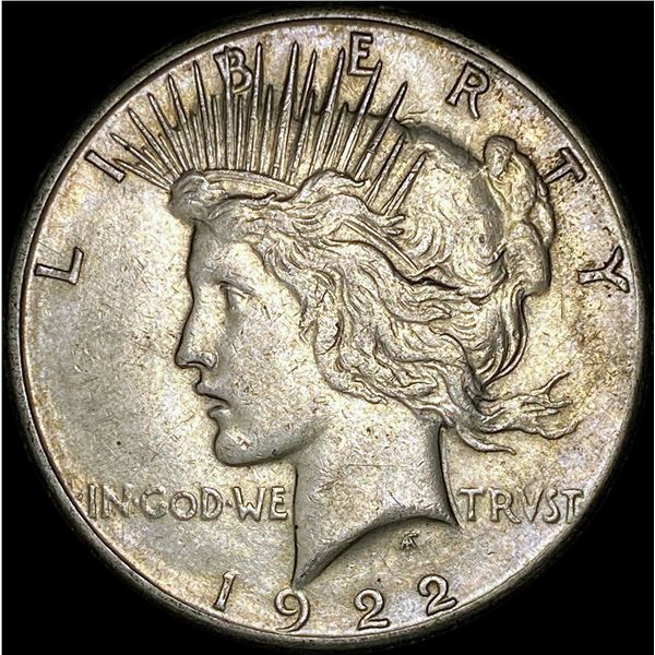 1922-S Silver Peace Dollar LIGHTLY CIRCULATED