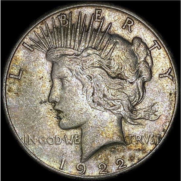 1922-S Silver Peace Dollar LIGHTLY CIRCULATED