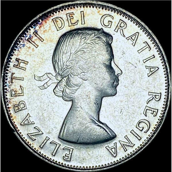 1953 Canada Silver 50 Cents GEM BU