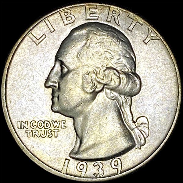 1939-D Silver Washington Quarter UNCIRCULATED